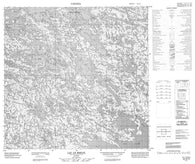 034O10 Lac Le Breuil Canadian topographic map, 1:50,000 scale
