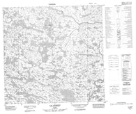 034P03 Lac Hemerit Canadian topographic map, 1:50,000 scale