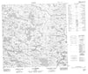 034P03 Lac Hemerit Canadian topographic map, 1:50,000 scale