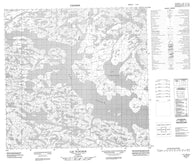 034P05 Lac Tunusuk Canadian topographic map, 1:50,000 scale