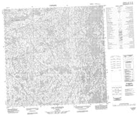 034P08 Lac Ciaunaux Canadian topographic map, 1:50,000 scale