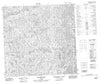 034P08 Lac Ciaunaux Canadian topographic map, 1:50,000 scale