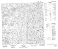 034P10 Lac Bottequin Canadian topographic map, 1:50,000 scale