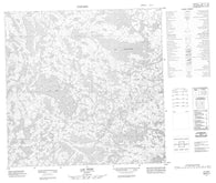 034P11 Lac Wesp Canadian topographic map, 1:50,000 scale