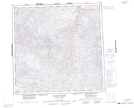 034P Lac Du Pelican Canadian topographic map, 1:250,000 scale