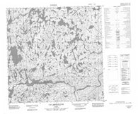 035A03 Lac Arnaituuvik Canadian topographic map, 1:50,000 scale