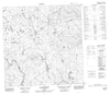 035A10 Lac Morijeau Canadian topographic map, 1:50,000 scale