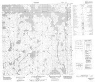 035A13 Goulet Qurngualuk Canadian topographic map, 1:50,000 scale