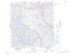 035A Lac Klotz Canadian topographic map, 1:250,000 scale