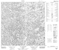 035B02 Lac Caumartin Canadian topographic map, 1:50,000 scale