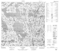 035B06 Lac Duquet Canadian topographic map, 1:50,000 scale