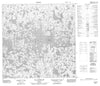 035B08 Lac Chatelain Canadian topographic map, 1:50,000 scale