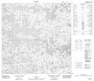 035B10  Canadian topographic map, 1:50,000 scale