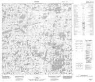 035B15  Canadian topographic map, 1:50,000 scale