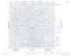035B Lac Couture Canadian topographic map, 1:250,000 scale
