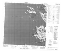 035C04 Pointe Coutlee Canadian topographic map, 1:50,000 scale