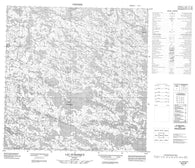 035C08 Lac Dumarque Canadian topographic map, 1:50,000 scale