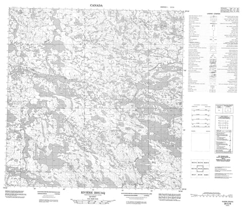 035C09 Riviere Irsuaq Canadian topographic map, 1:50,000 scale