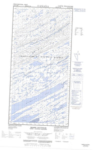 035C13E Massif Kucyniak Canadian topographic map, 1:50,000 scale