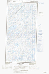 035C14E Lac Isuilutaq Canadian topographic map, 1:50,000 scale