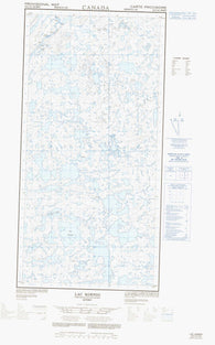 035C15W Lac Koenig Canadian topographic map, 1:50,000 scale