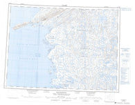 035C Povungnituk Canadian topographic map, 1:250,000 scale