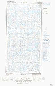 035F01E Lac Juet Canadian topographic map, 1:50,000 scale