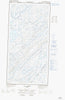 035F03E Lac Carye Canadian topographic map, 1:50,000 scale