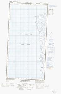 035F05W Pointe Bernier Canadian topographic map, 1:50,000 scale