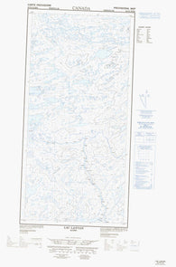 035F06W Lac Lanyan Canadian topographic map, 1:50,000 scale