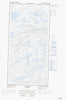 035F07W Lac Begin Canadian topographic map, 1:50,000 scale