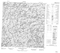 035F14 Riviere Durouvray Canadian topographic map, 1:50,000 scale