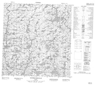 035F15 Riviere Derville Canadian topographic map, 1:50,000 scale