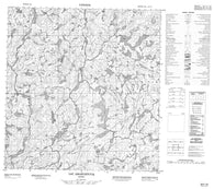 035F16 Lac Amarurtuuq Canadian topographic map, 1:50,000 scale