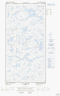 035G03E Lac Peltier Canadian topographic map, 1:50,000 scale