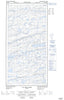 035G06E Lac Belanger Canadian topographic map, 1:50,000 scale