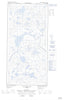 035G12W Lac Belleau Canadian topographic map, 1:50,000 scale