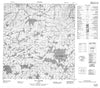 035G13 Lac Vanasse Canadian topographic map, 1:50,000 scale