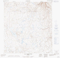035G15 Lac Serpentine Canadian topographic map, 1:50,000 scale