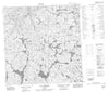 035H01 Lac Charlery Canadian topographic map, 1:50,000 scale