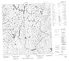 035H02 Lac Arbot Canadian topographic map, 1:50,000 scale