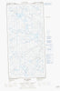 035H07W Lac Vicenza Canadian topographic map, 1:50,000 scale
