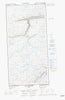 035H08W Lac Samandre Canadian topographic map, 1:50,000 scale