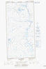035H11W Lac Rinfret Canadian topographic map, 1:50,000 scale