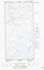 035H12E Lac Fleury Canadian topographic map, 1:50,000 scale
