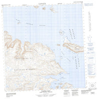 035H16 Fisher Bay Canadian topographic map, 1:50,000 scale