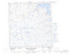 035H Cratere Du Nouveau Quebec Canadian topographic map, 1:250,000 scale