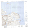 035I02 Promontoire De Martigny Canadian topographic map, 1:50,000 scale