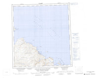 035I Cap De Nouvelle France Canadian topographic map, 1:250,000 scale