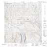 035J01 Lac Francoys Malherbe Canadian topographic map, 1:50,000 scale